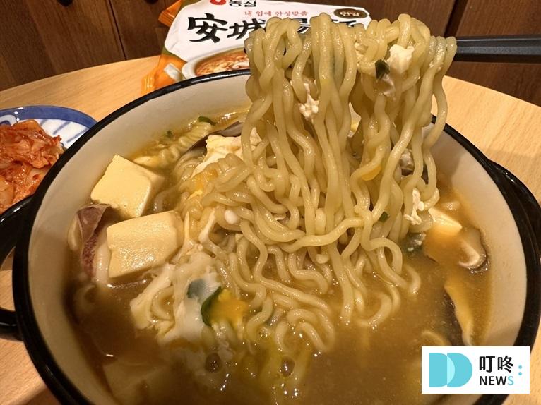 安城湯麵煮熟麵體