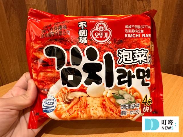 不倒翁泡麵泡菜口味