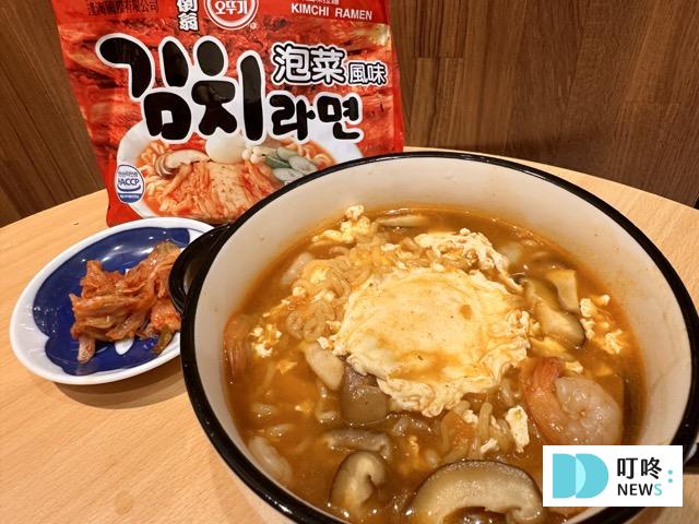 不倒翁泡菜拉麵
