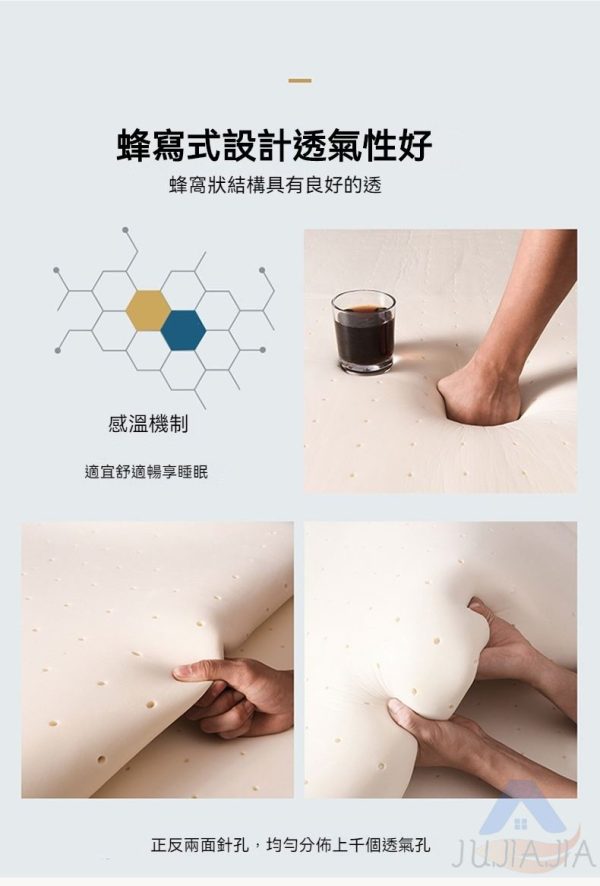 JU.JIA.JIA居家家X乳膠床墊：圖片 11