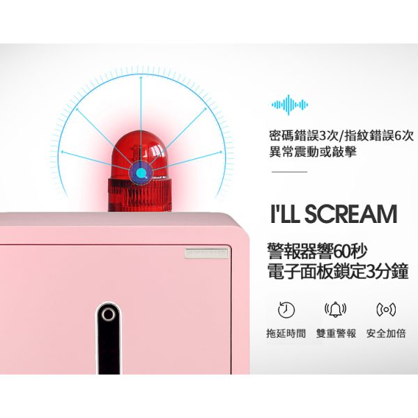 金鈺保險箱電容指紋＆觸控密碼保險箱：圖片 17