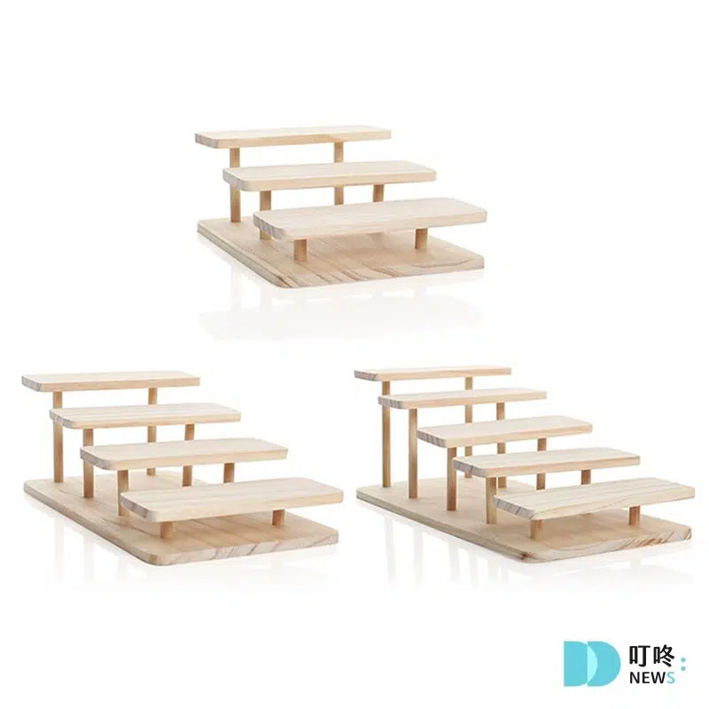 【蝦皮優選】高低面多層木製展示架推薦 $168 – 349