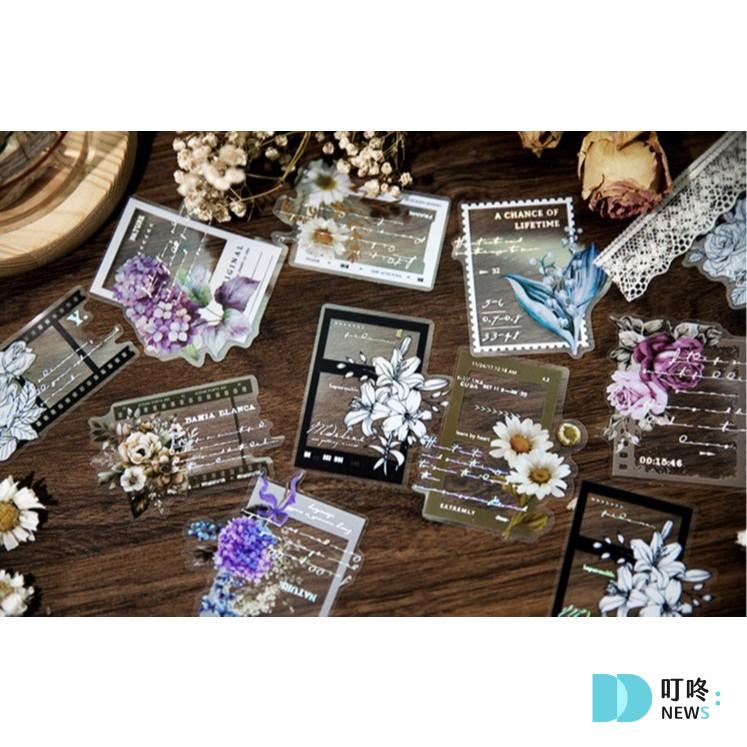 手帳貼紙推薦-花框貼紙、膠片貼紙