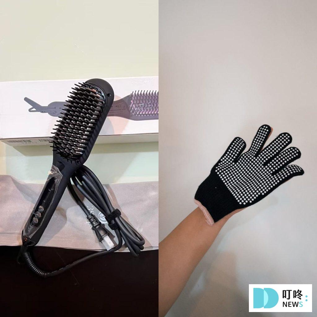 3Steps液晶溫控負離子直髮梳開箱｜實測(使用前後對比照片)真實評價：負離子讓頭髮更柔順！評價ptt dcard
