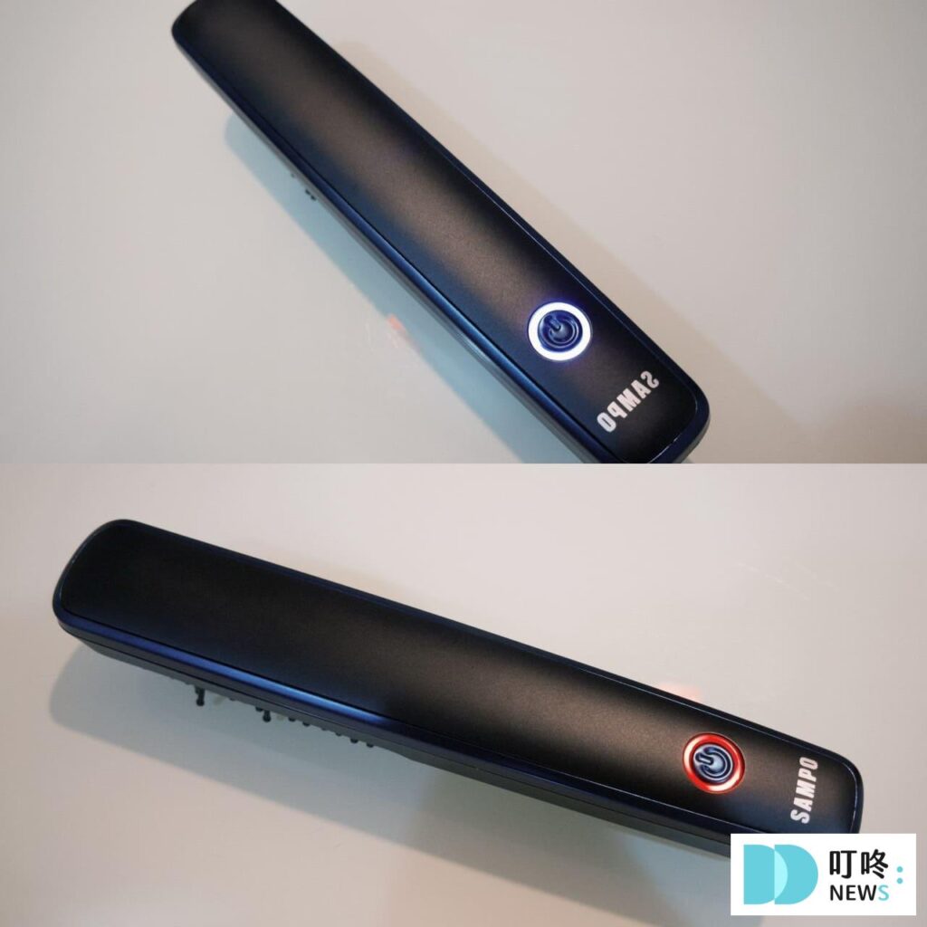 聲寶負離子燙髮梳開箱