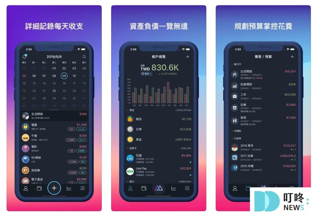 記帳APP推薦8｜moze