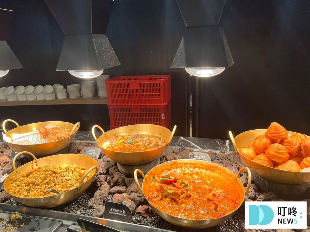 晶華酒店栢麗廳｜栢麗廳熱食區