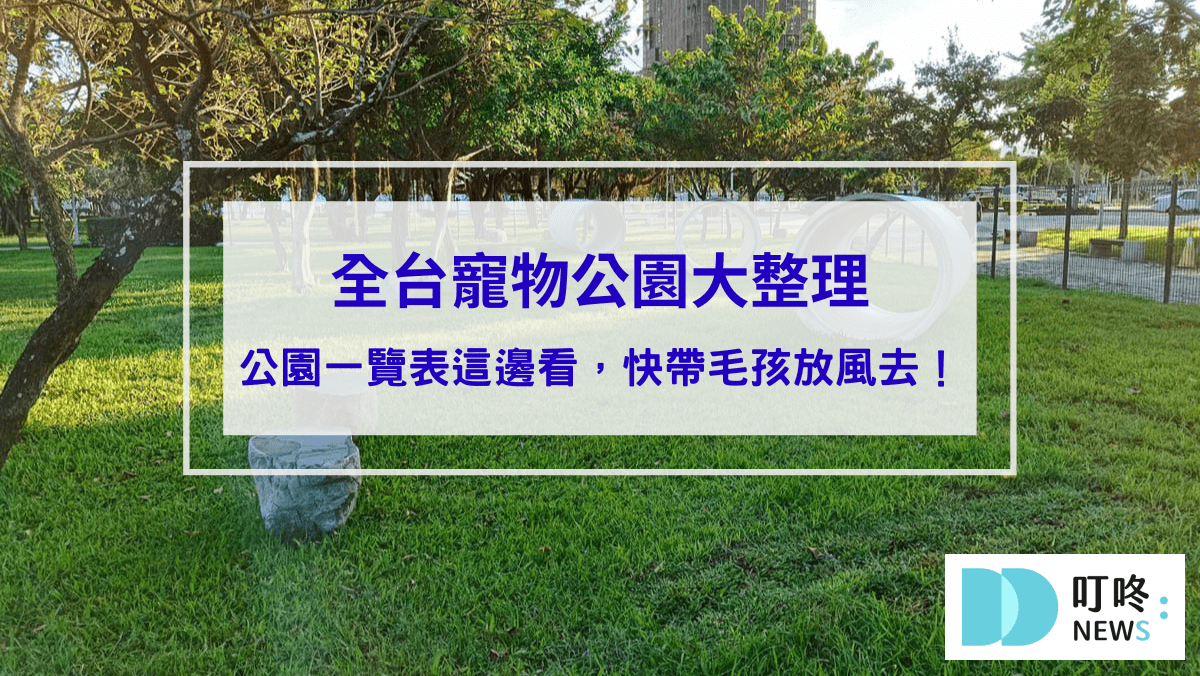 寵物日常 2024年最新|全台寵物公園大整理,快帶毛孩放風去!