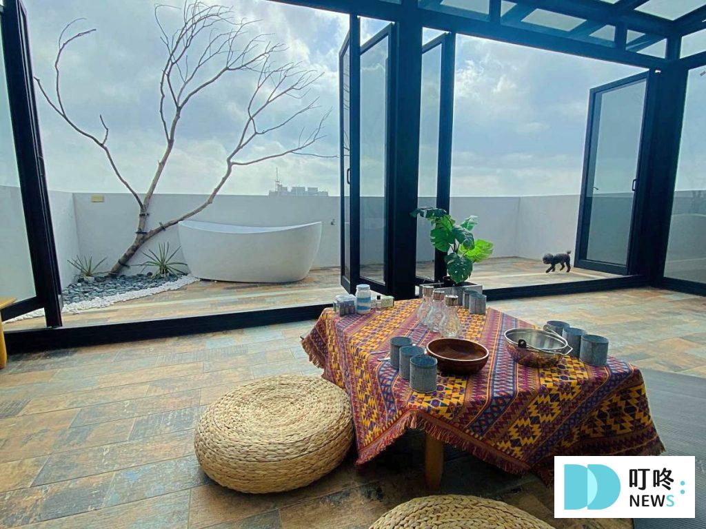 彩色珊瑚礁民宿 Color Coral Boutique Hostel-可以讓人看書、冥想、做瑜伽的公共空間