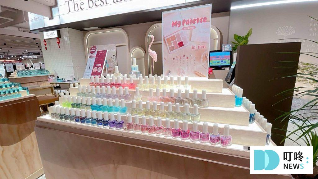 ALLOYA愛若雅台中誠品480門市光療美甲體驗