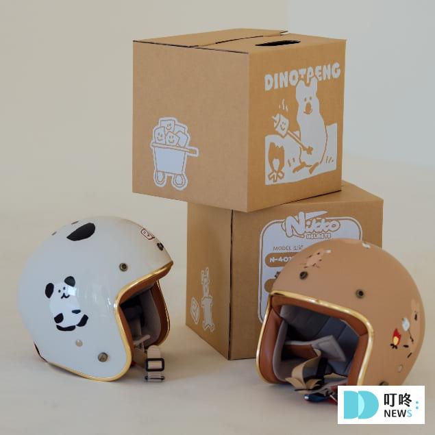 韓國文創品牌20家:Dinotaeng、SecondMorning、depound、oh lolly day!,必買可愛小物一次看!文青療癒韓國文創品牌推薦 NIKKO X Dinotaeng Quokka bobo 安全帽 $1,499
