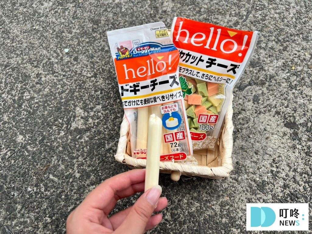 狗起司推薦：Hello起士條餵食1