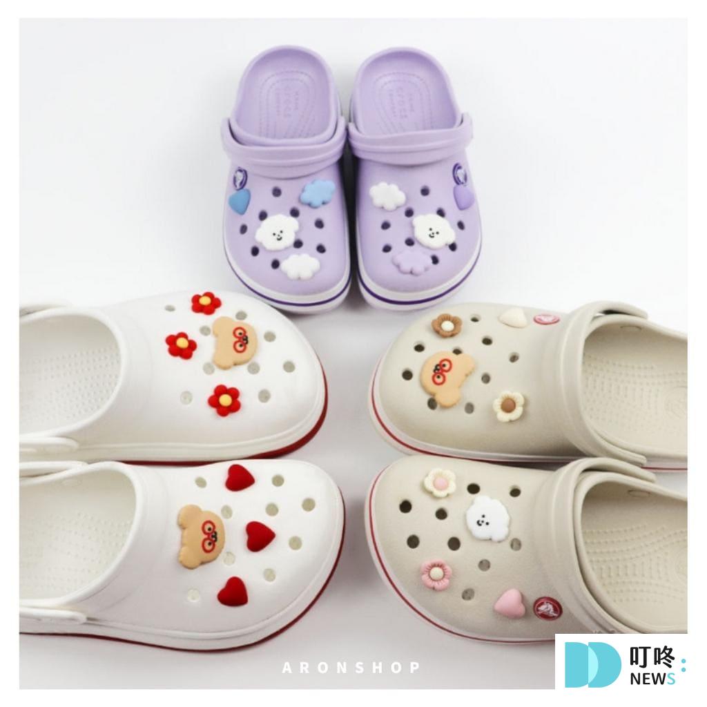 TETEUM 洞洞鞋鞋扣 眼鏡熊 狗狗 造型 $160 - $599
