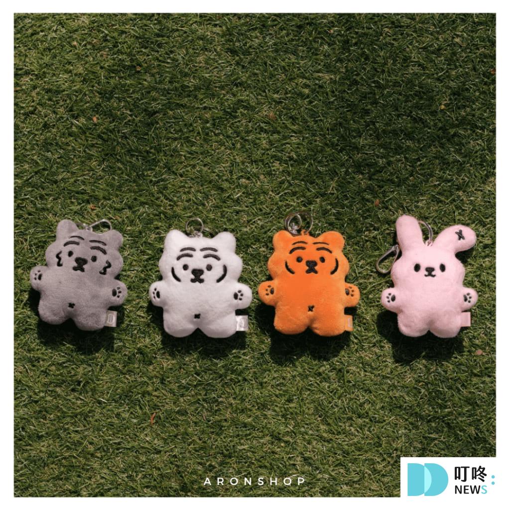 韓國文創品牌20家:Dinotaeng、SecondMorning、depound、oh lolly day!,必買可愛小物一次看!文青療癒韓國文創品牌推薦 MUZIK TIGER 絨毛娃娃吊飾 $350
