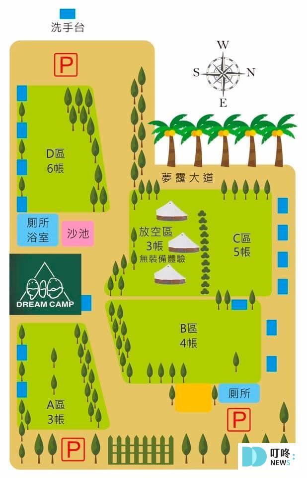 【露營區推薦】北部、中部、南部不能錯過的TOP6絕美露營地 推薦露營地(南部-屏東):夢露-露營空間Dream camp