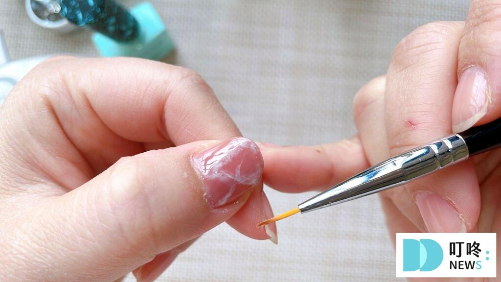 ALLOYA愛若雅光療美甲暈染教學-14