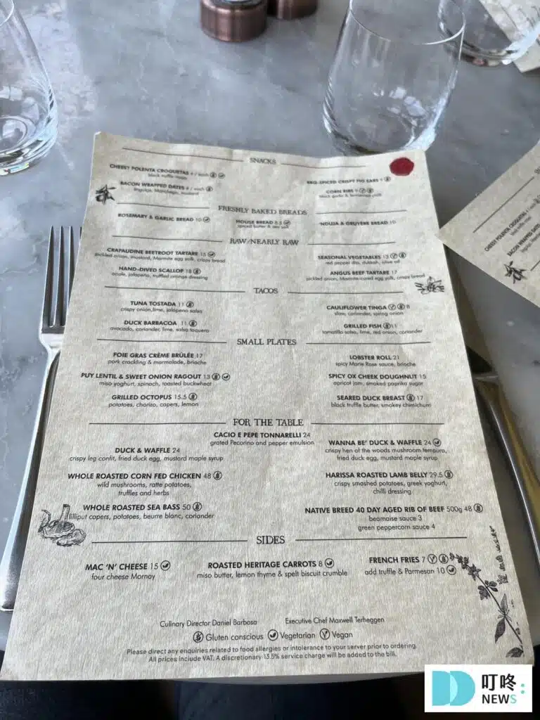 倫敦美食餐廳-Duck & Waffle-2