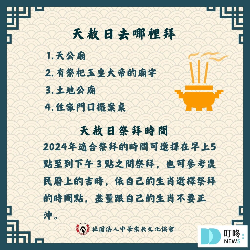 【天赦日懶人包】天赦日是什麼?該怎麼拜?流程?禁忌?日期資訊報你知 天赦日去哪拜?
