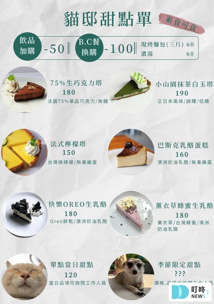 貓邸老咖｜菜單、活動優惠-5
