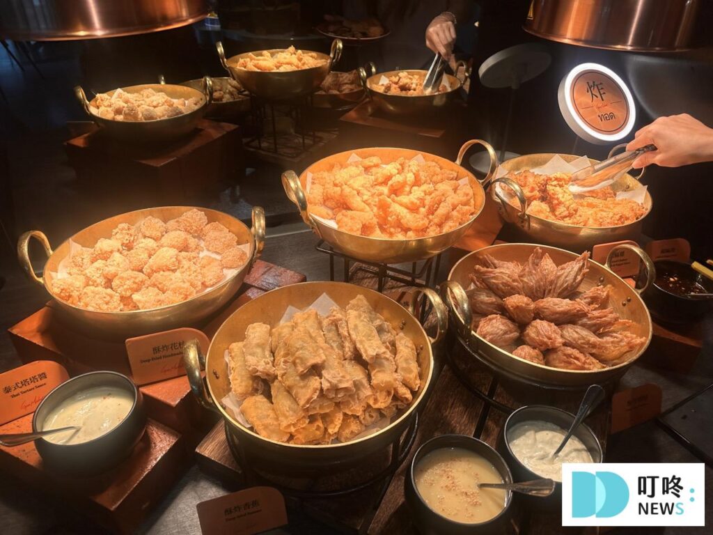 【泰市場海鮮自助餐廳】台北吃到飽美食推薦! 泰市場-炸物區