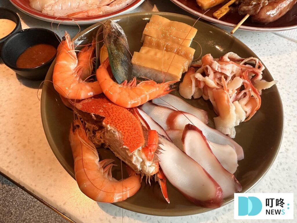 【泰市場海鮮自助餐廳】台北吃到飽美食推薦! 泰市場-海鮮盤