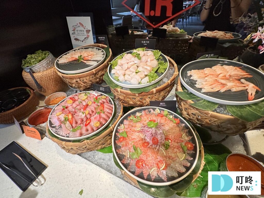 【泰市場海鮮自助餐廳】台北吃到飽美食推薦! 泰市場-海鮮區