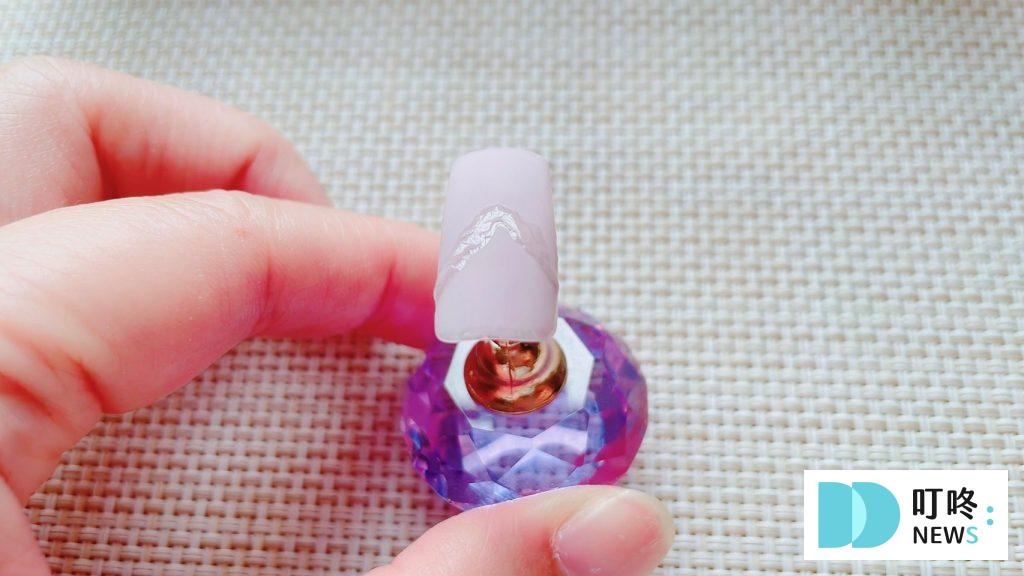 鏡面粉美甲造型教學9