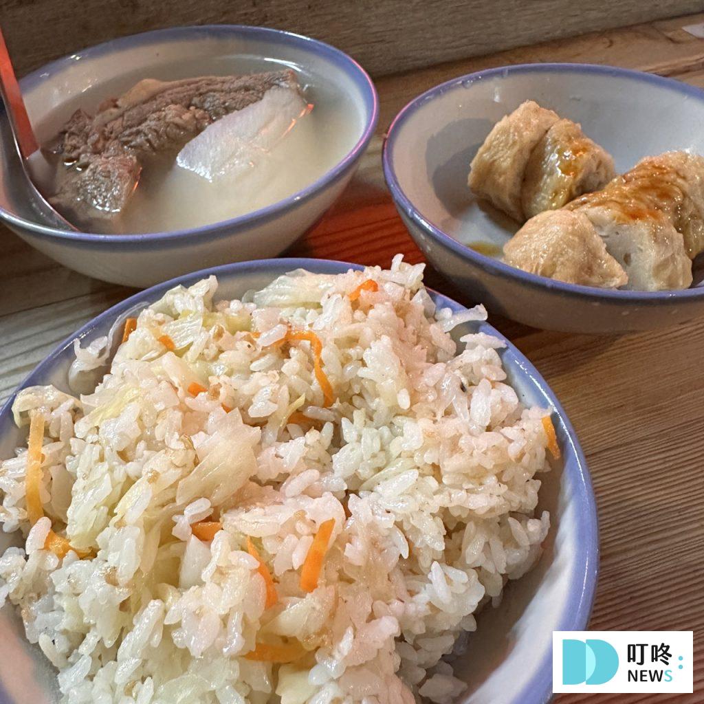 灶頂原汁排骨湯高麗菜飯