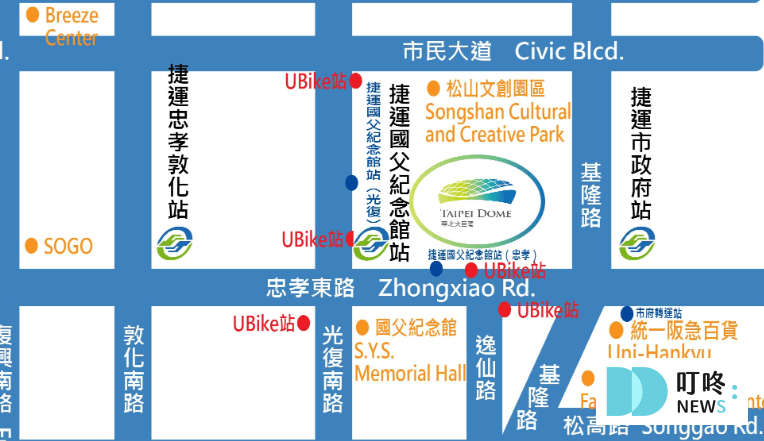 台北大巨蛋_交通