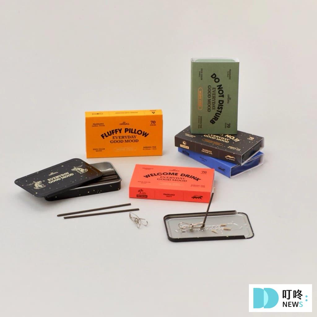 現代復古並存的新興品牌- 韓國 Collins 復古鐵盒線香 $165 - $530