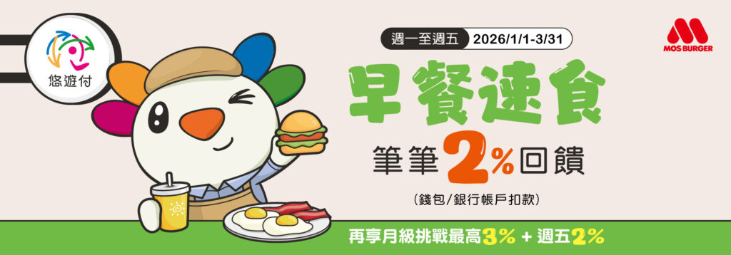 MOS多元支付優惠