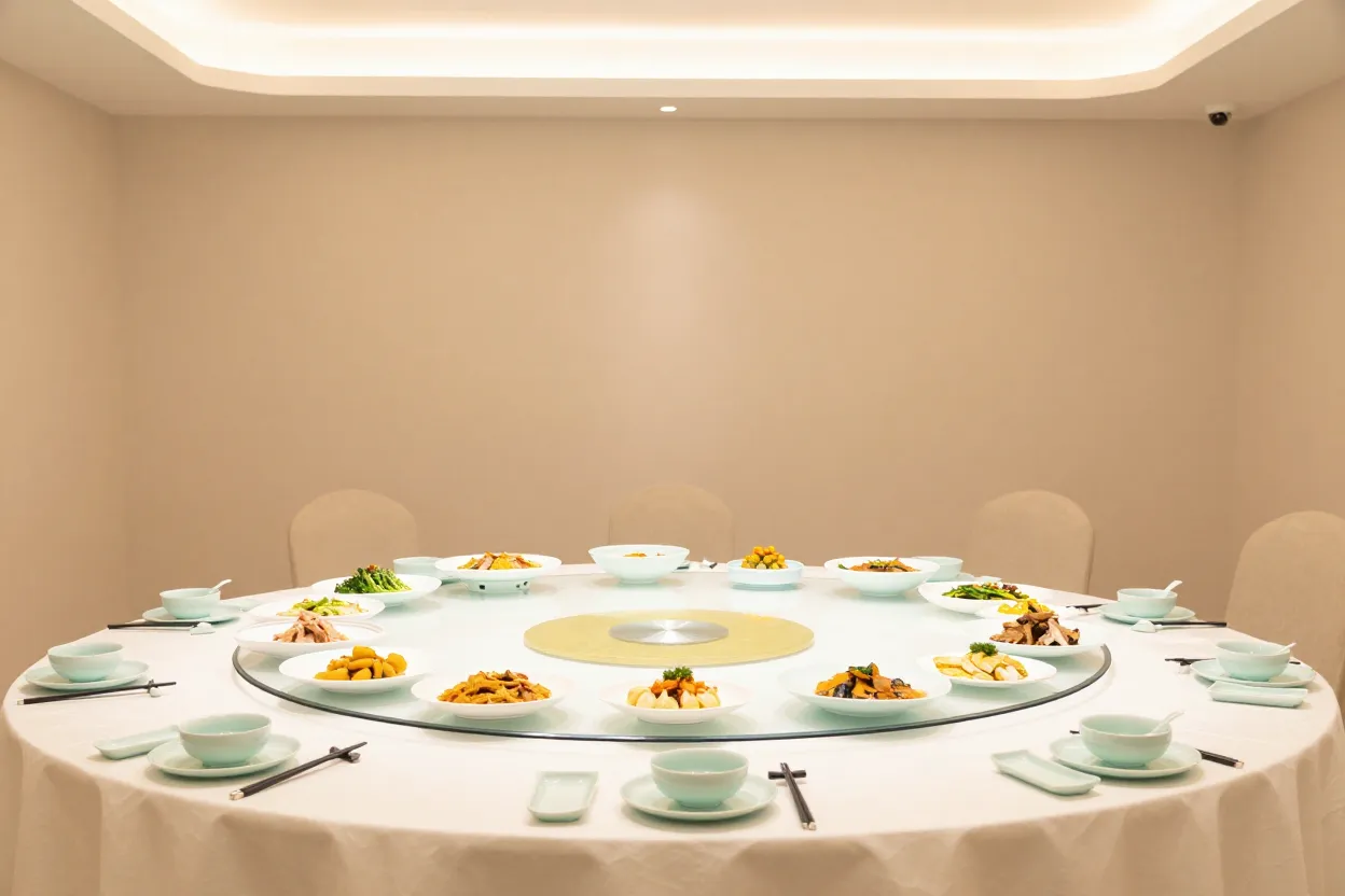 父親節餐廳-台北台菜餐廳包廂圓桌聚餐示意