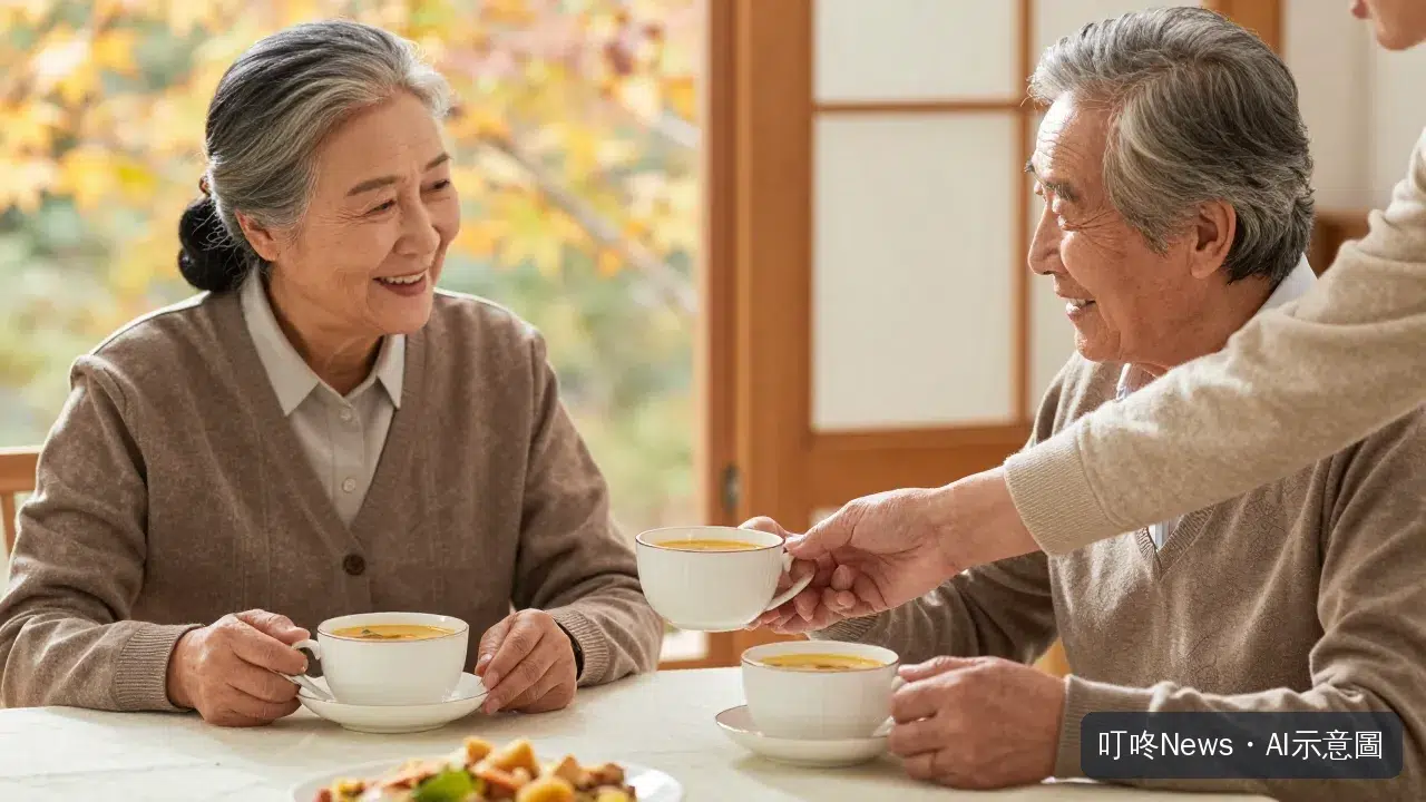 滴雞精/人蔘精送禮進補推薦2026|入秋補冬怎麼挑? 長輩進補情境示意圖