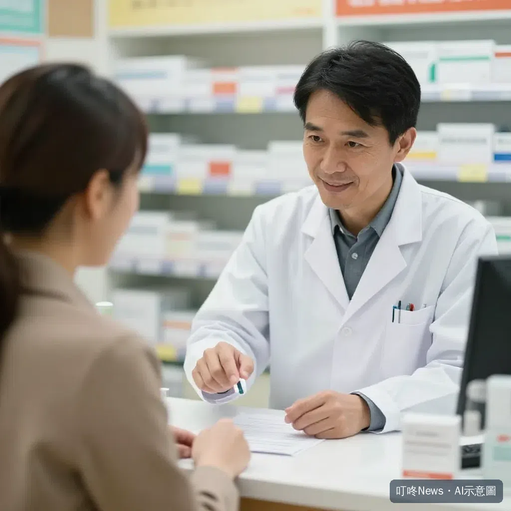在藥局諮詢藥師情境